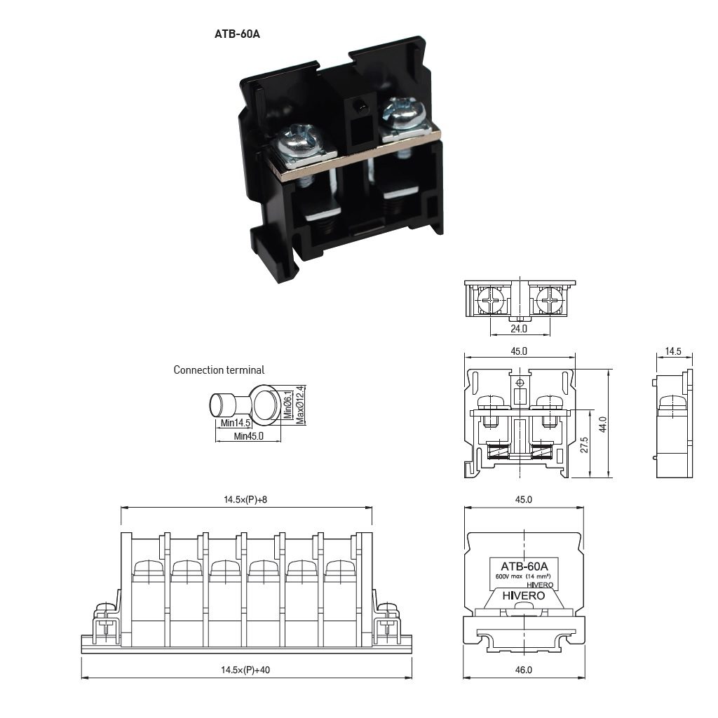 CẦU ĐẤU TÉP HIVERO ATB-60