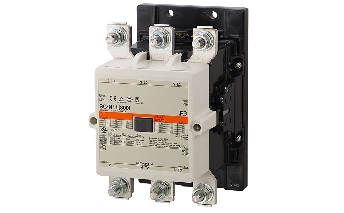 Contactor Fuji SC-N11 220V 300A 160kW 2NO+2NC Contactor Fuji SC-N11 220V 300A 160kW 2NO+2NC