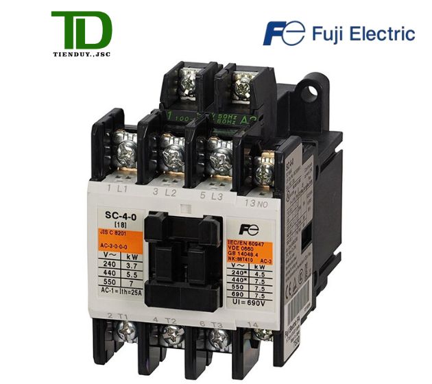 Contactor Fuji SC-4-0 110V 16A 7.5kW NO Contactor Fuji SC-4-0 110V 16A 7.5kW NO