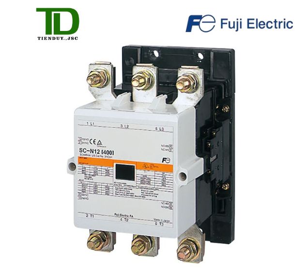 Contactor Fuji SC-N12 110V 400A 220kW 2NO+2NC Contactor Fuji SC-N12 110V 400A 220kW 2NO+2NC