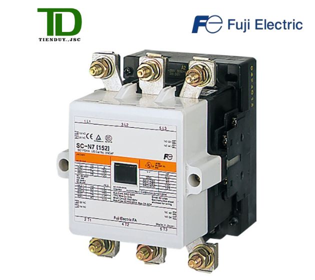 Contactor Fuji SC-N7 110V 150A 75kW 2NO+2NC Contactor Fuji SC-N7 110V 150A 75kW 2NO+2NC