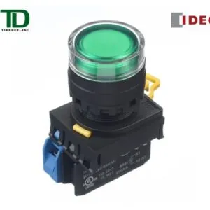 nút nhấn giữ IDEC có đèn YW1L-AF2E màu xanh lá