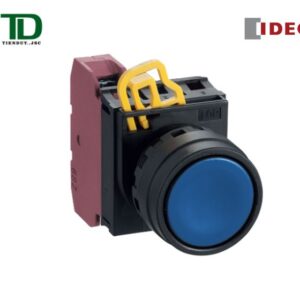 nút nhấn không đèn IDEC YW1B-A1E màu xanh dương