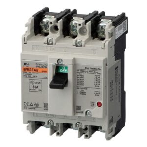 BW63SAG-3P060 60A 7.5kA MCCB Fuji Aptomat