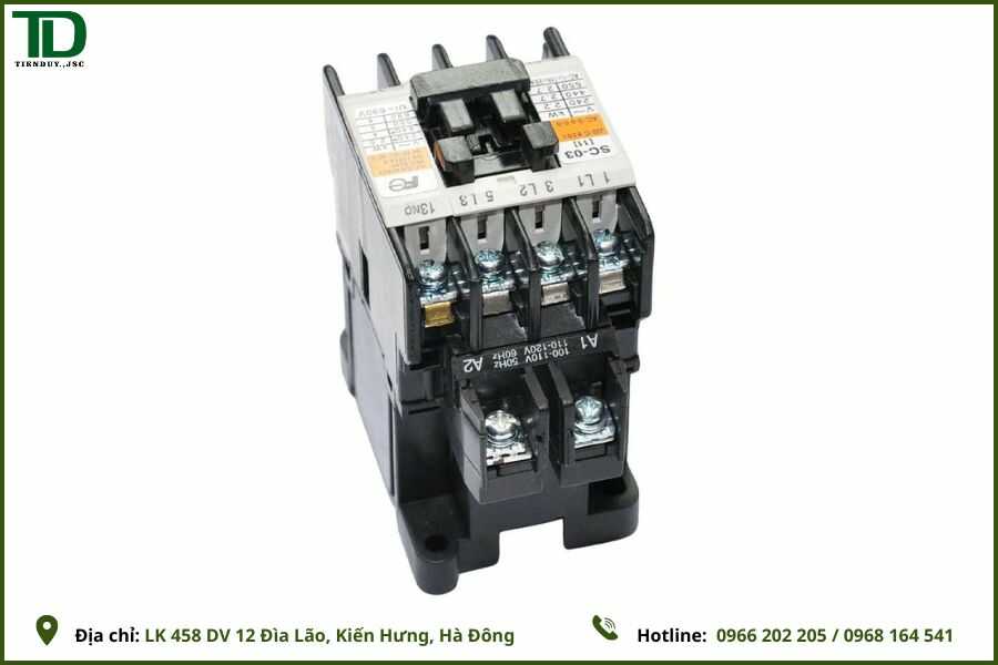 Khởi động từ FUJI chính hãng bền bỉ cho hệ thống điện công nghiệp 4 Cấu tạo của khởi động từ FUJI