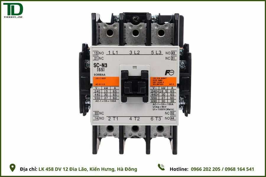 Khởi động từ FUJI chính hãng bền bỉ cho hệ thống điện công nghiệp 1 Khởi động từ FUJI