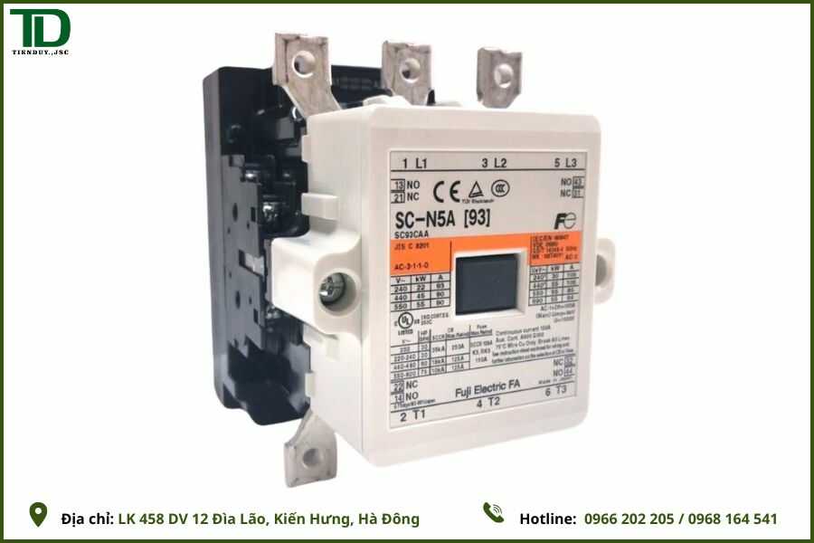 Thông số kỹ thuật phổ biến của contactor FUJI AC220V