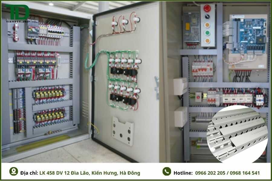 Máng Nhựa Tủ Điện Cao Cấp Giúp Đi Dây Gọn Gàng An Toàn 6 Ứng Dụng Thực Tế Của Máng Nhựa Tủ Điện