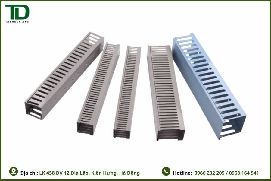 Các Kích Thước Máng Nhựa Tủ Điện Công Nghiệp Phổ Biến