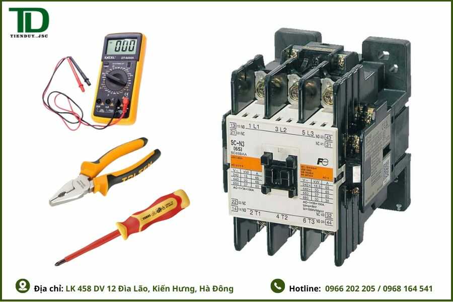 Chuẩn bị trước khi kiểm tra khởi động từ Fuji