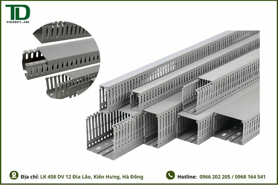 Máng Nhựa Tủ Điện Cao Cấp Giúp Đi Dây Gọn Gàng An Toàn 1 Máng Nhựa Tủ Điện