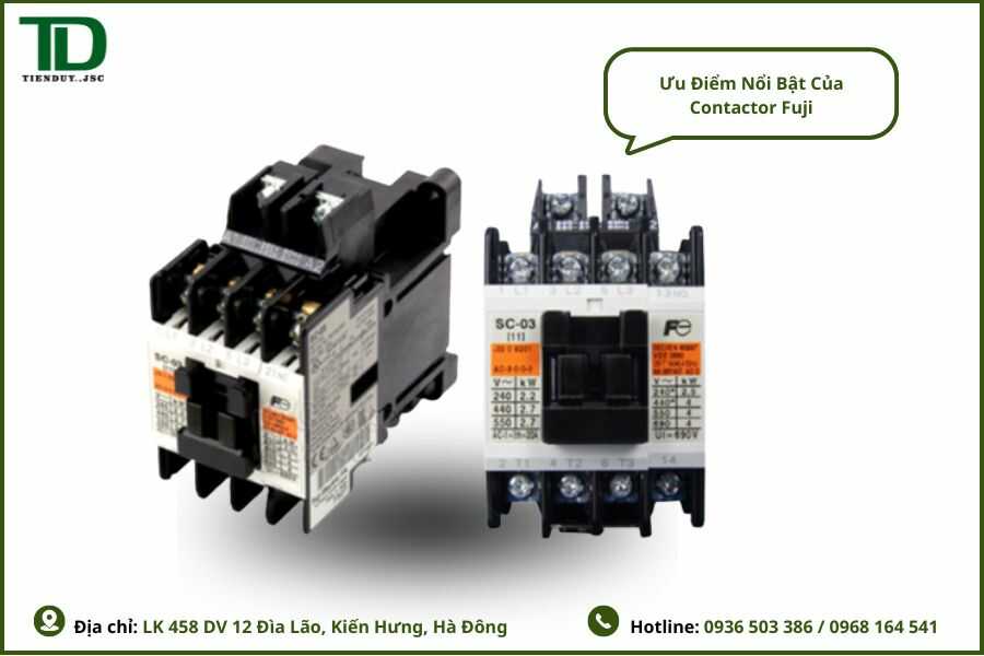 Contactor Fuji Chính Hãng, Chất Lượng Cao 2 Ưu Điểm Nổi Bật Của Contactor Fuji