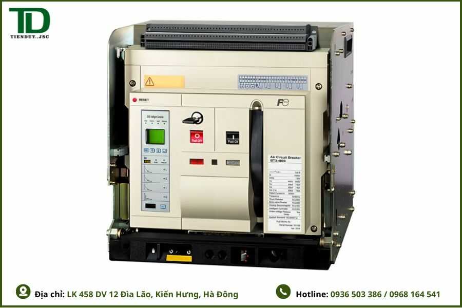 Máy cắt không khí ACB là gì? Cấu tạo, nguyên lý và cách chọn 7 BT3-4000X/44000E 4P 4000A 85kA – Máy cắt ACB Fuji