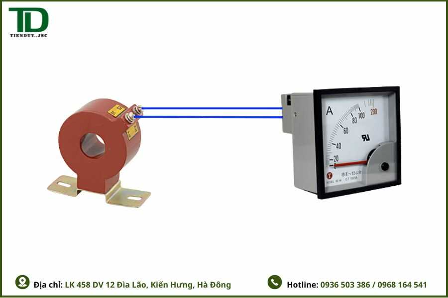 Cấu tạo của biến dòng CT