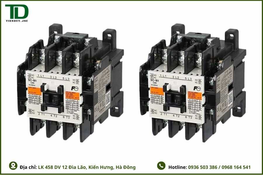 Thiết bị điện công nghiệp là gì? Hướng dẫn chi tiết 8 Thiết bị điện công nghiệp (Contactor Fuji)