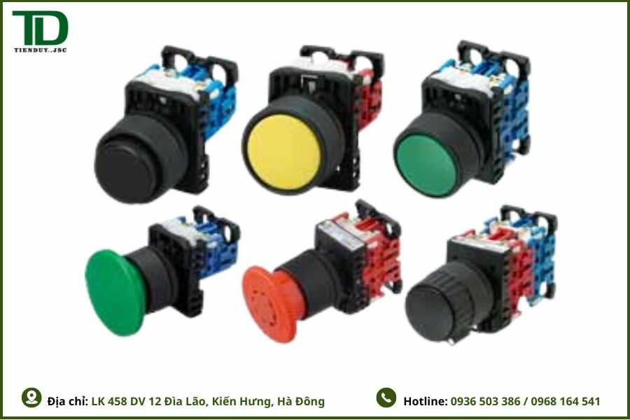 Thiết bị điện công nghiệp là gì? Hướng dẫn chi tiết 11 Thiết bị điện công nghiệp (Nút nhấn Fuji Electric)