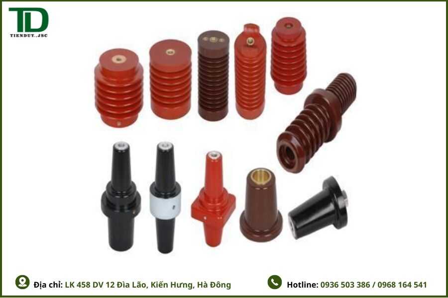 Các loại sứ đỡ thanh cái epoxy dùng trong hệ thống điện