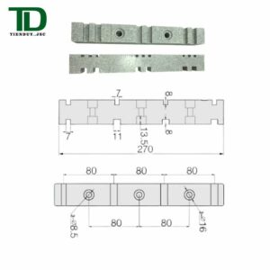 Sứ đỡ thanh cái EL-270-4