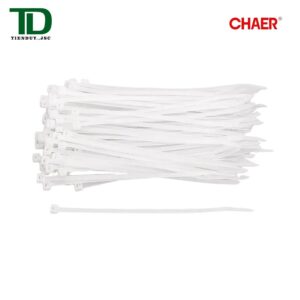 Dây thít 3.6x200mm trắng, đen CHAER
