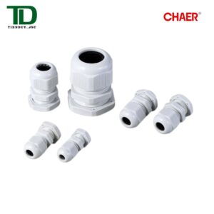 Ốc xiết cáp PG-36 CHAER màu xám