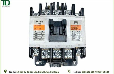 Cấu tạo cơ bản của khởi động từ FUJI