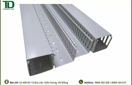 Hướng dẫn lắp đặt máng nhựa tủ điện