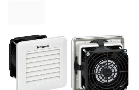 Quạt gắn cửa tủ điện có lưới lọc bụi